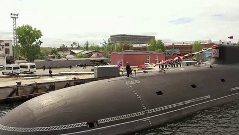 Боевой состав Военно-морского флота России пополнила атомная подлодка «Князь Владимир»