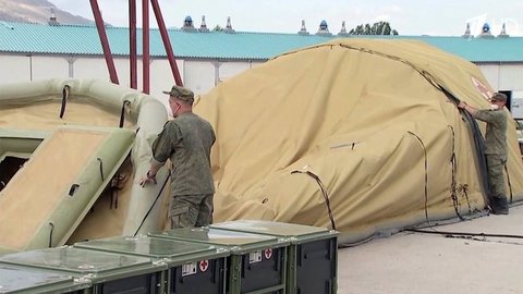 В Дагестане военные сворачивают мобильные госпитали, где лечили от коронавируса местных жителей