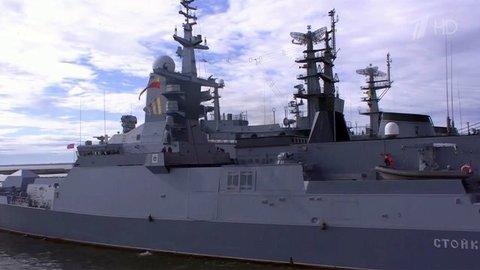 В Кронштадт для участия в параде в честь Дня ВМФ прибыл отряд катеров Каспийской флотилии