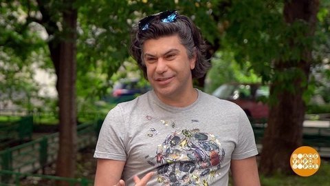 Николай Цискаридзе играет в городки. Доброе утро. Фрагмент выпуска от 29.07.2020