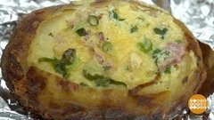 Запеченный картофель с яичницей. Доброе утро. Фрагмент выпуска от 04.08.2020