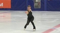 Майя Хромых. Короткая программа. Девушки. Предсезонные контрольные прокаты по фигурному катанию среди юниоров 2020/21