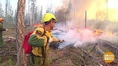 Огнеборцы, пришедшие с небес. Доброе утро. Фрагмент выпуска от 02.09.2020