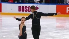 Александра Бойкова — Дмитрий Козловский. Произвольная программа. Пары. Предсезонные контрольные прокаты по фигурному катанию 2020/21