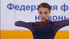 Анна Щербакова. Произвольная программа. Женщины. Предсезонные контрольные прокаты по фигурному катанию 2020/21