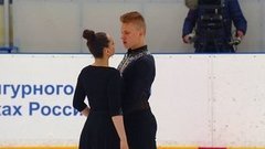 Екатерина Андреева — Иван Десятов. Юниоры. Произвольный танец. Танцы на льду. Кубок России по фигурному катанию 2020/21