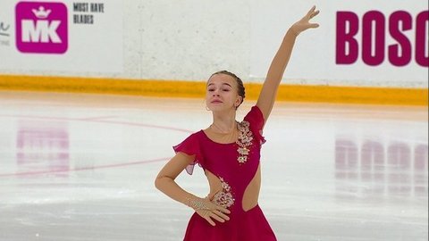 Валерия Овчинникова. Короткая программа. Девушки. Кубок России по фигурному катанию 2020/21