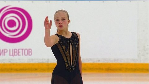 Полина Свириденко. Короткая программа. Девушки. Кубок России по фигурному катанию 2020/21