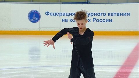 Александр Голубев. Юноши. Короткая программа. Кубок России по фигурному катанию 2020/21