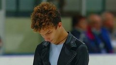 Иван Попов. Короткая программа. Юноши. Кубок России по фигурному катанию 2020/21