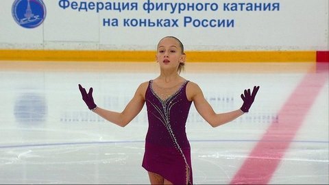 Мария Парамонова. Произвольная программа. Девушки. Кубок России по фигурному катанию 2020/21