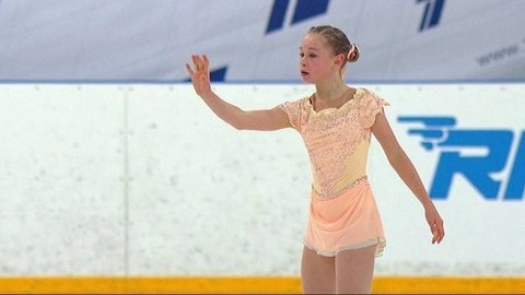 Мария Захарова. Произвольная программа. Девушки. Кубок России по фигурному катанию 2020/21