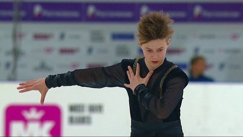 Александр Голубев. Произвольная программа. Юноши. Кубок России по фигурному катанию 2020/21