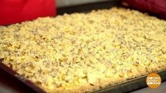 Яблочный пирог с семечками от Марии Суровой. Доброе утро. Фрагмент выпуска от 24.09.2020