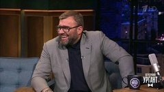 Актер Михаил Пореченков о новых сериях детектива «Гадалка». Вечерний Ургант. Фрагмент выпуска от 28.09.2020