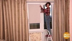 Рулонные шторы. Можно и отрезать! Доброе утро. Суббота. Фрагмент выпуска от 03.10.2020