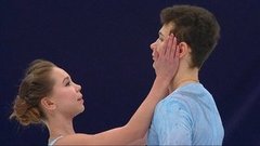 Ясмина Кадырова — Иван Бальченко. Короткая программа. Пары. Москва. Кубок России по фигурному катанию 2020/21