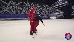 Дмитрий Сычев и Мария Петрова. Тренировка. Ледниковый период 2020. Фрагмент