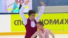 Ольга Мамченкова —Марк Волков. Произвольный танец. Кубок России по фигурному катанию 2020/21
