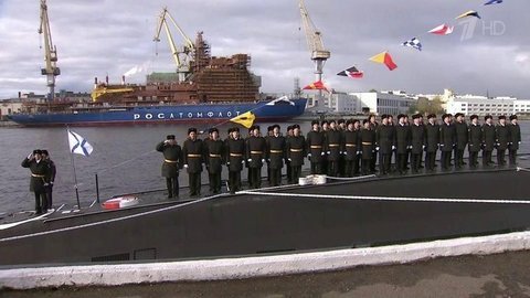Военно-морской флот России пополнился новой подлодкой «Волхов»