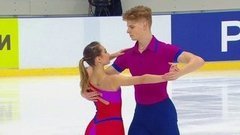 Алина Пепелева — Роман Плешков. Короткая программа. Кубок России по фигурному катанию 2020/21