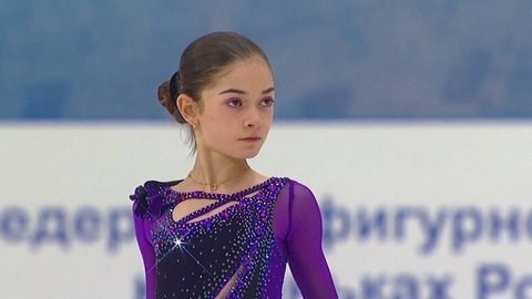 Аделия Петросян. Короткая программа. Кубок России по фигурному катанию 2020/21