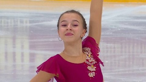 Валерия Овчинникова. Короткая программа. Кубок России по фигурному катанию 2020/21