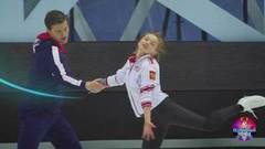 Ольга Кузьмина и Александр Энберт. Тренировка. Ледниковый период 2020. Фрагмент