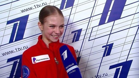 Александра Трусова: "Я стараюсь никогда не смотреть на других, а улучшаться и делать свое"