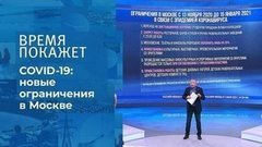 До 15 января: новые ограничения в Москве. Время покажет. Фрагмент