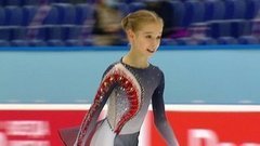 Дарья Садкова. Короткая программа. Кубок России по фигурному катанию 2020/21
