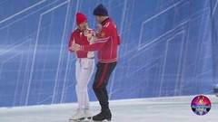 Вольфганг Черни и Оксана Домнина. Тренировка. Ледниковый период 2020. Фрагмент