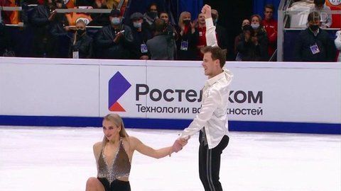 Женщины. Танцы на льду. Пары. Произвольная программа. Rostelecom Cup. Гран-при по фигурному катанию 2020/21