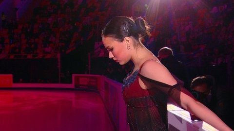 Алина Загитова. Эсмеральда. Показательные выступления. Rostelecom Cup. Гран-при по фигурному катанию 2020/21