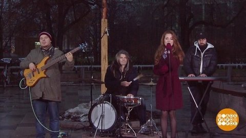Валерия Миронова и "Bingo Paprika Band". Доброе утро. Суббота. Фрагмент