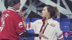 Регина Тодоренко и Роман Костомаров. Тренировка. Ледниковый период 2020. Фрагмент