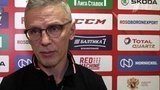 Чемпион мира, Олимпийских игр, обладатель Кубка Стенли, хоккеист Игорь Ларионов принимает поздравления