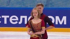 Софья Карташова — Илья Карпов. Произвольный танец. Кубок России по фигурному катанию 2020/21