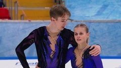 Екатерина Петушкова — Евгений Маликов. Произвольная программа. Кубок России по фигурному катанию 2020/21