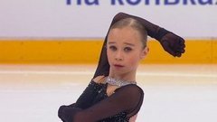 Вероника Жилина. Короткая программа. Девушки. Кубок России по фигурному катанию 2020/21