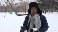 "Ура! Мой первый снег!". Доброе утро. Фрагмент