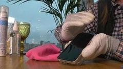 Дезинфекция для смартфона. Доброе утро. Фрагмент