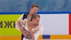 София Алексова — Илья Владимиров. Произвольный танец. Кубок России по фигурному катанию 2020/21