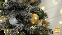 Пенопласт + фольга = елочный шарик. Доброе утро. Фрагмент