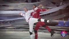 Вольфганг Черни и Оксана Домнина. Тренировка. Ледниковый период 2020. Фрагмент