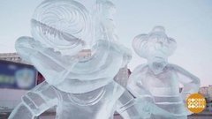 Ледяная красота. Доброе утро. Фрагмент