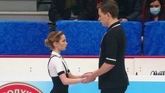 Дарья Павлюченко — Денис Ходыкин. Короткая программа. Чемпионат России по фигурному катанию 2021