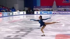 Анна Щербакова. Короткая программа. Чемпионат России по фигурному катанию 2020/21