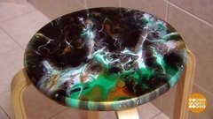 Арт-объект? Просто, как табуретка! Доброе утро. Фрагмент