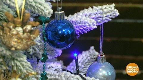 До свидания, шарики и гирлянды. Доброе утро. Фрагмент